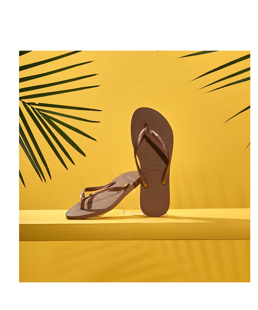 Havaianas Women's Slim Crystal SW ll Thongs – view 5